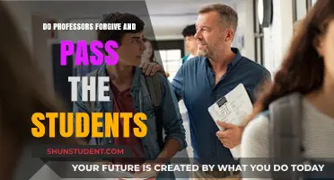 Professors' Grace: Forgiving and Passing Students in Academia