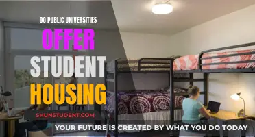 Student Housing: Public Universities' Offerings