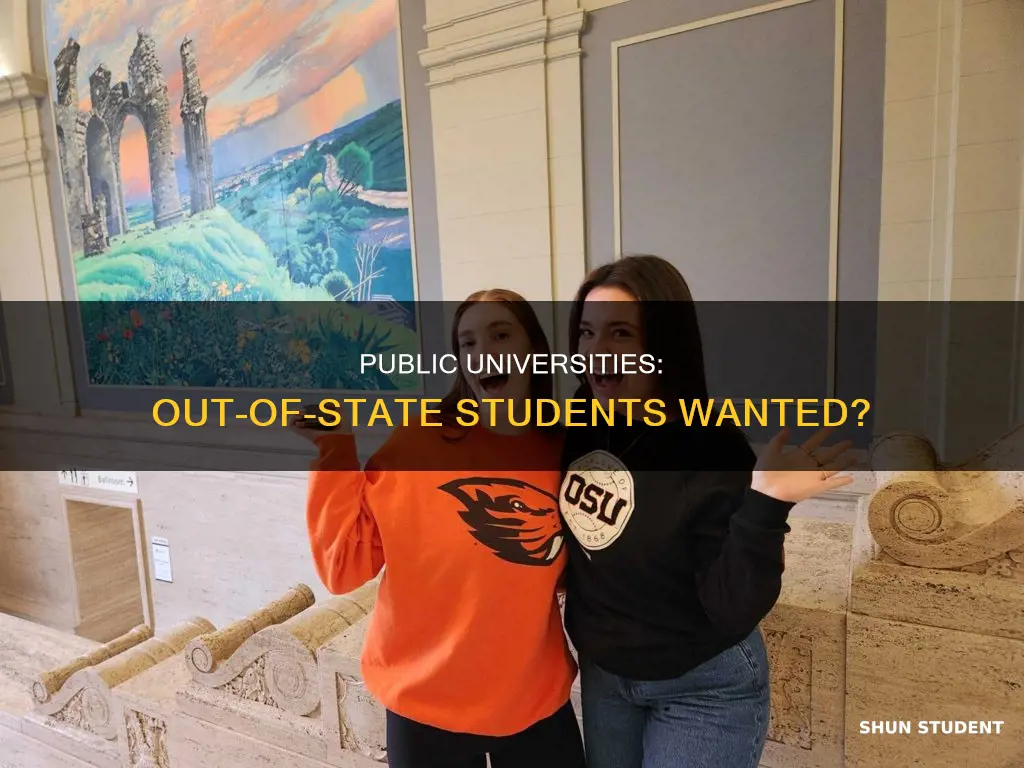 do public universities want more out of state students