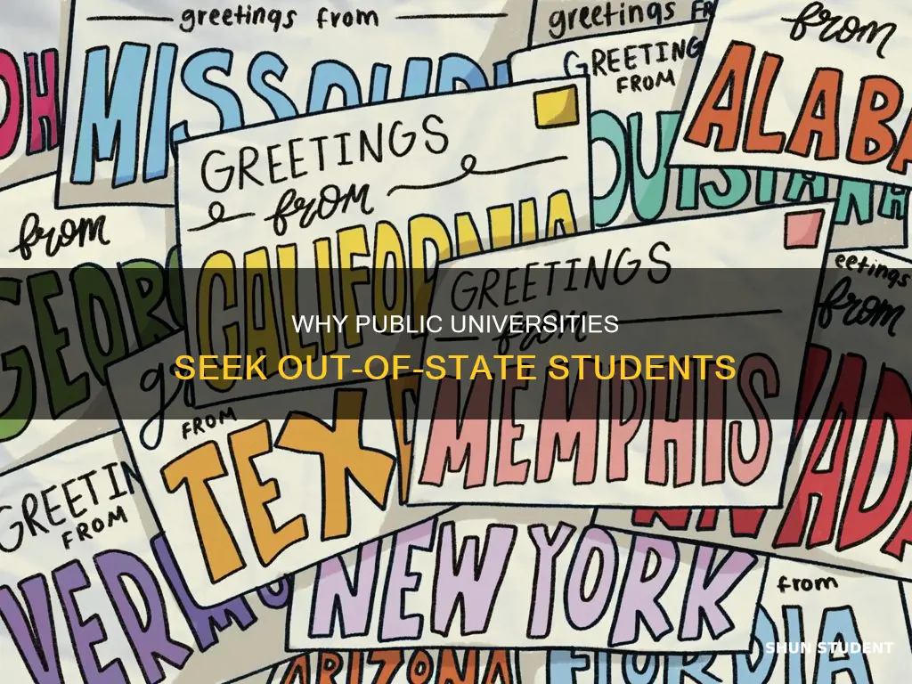 do public universities want more out of state students