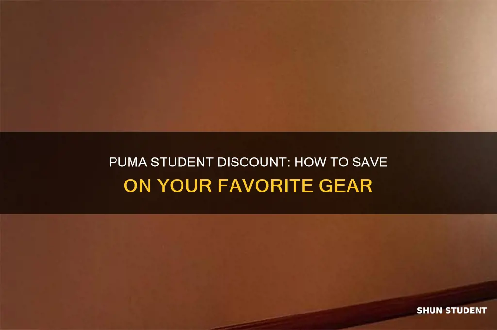 do puma do student discount