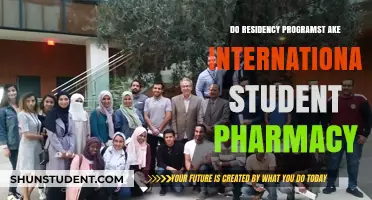 International Pharmacy Students: Residency Opportunities and Challenges