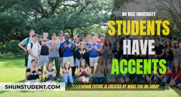 Rice University Students: Accents and Their Influence