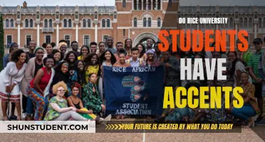Rice University Students: Accents and All