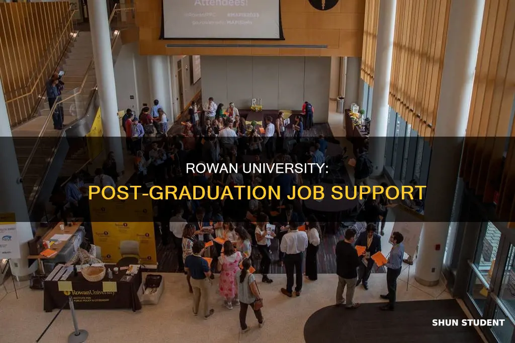 do rowan university help students find jobs after graduation