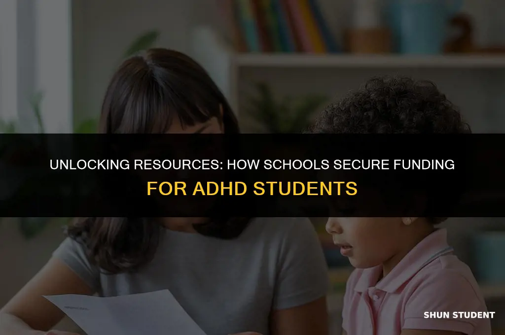 do schools get money for adhd students