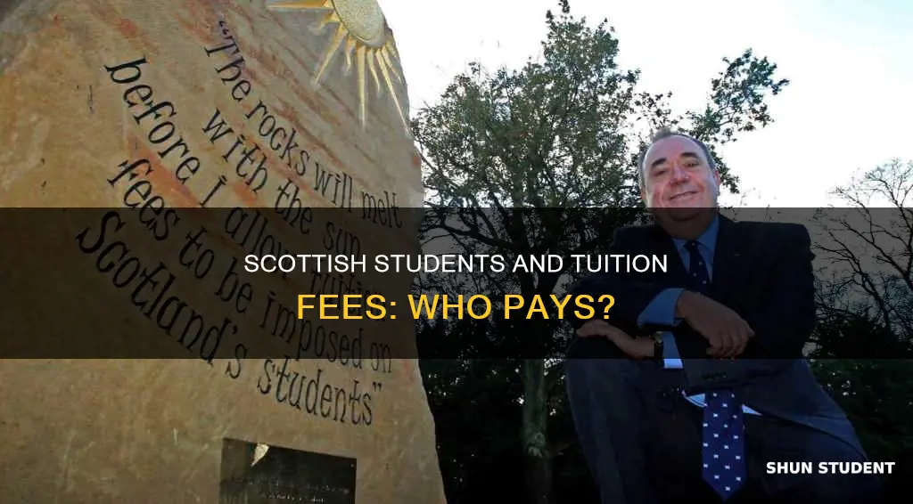 do scottish students pay tuition fees
