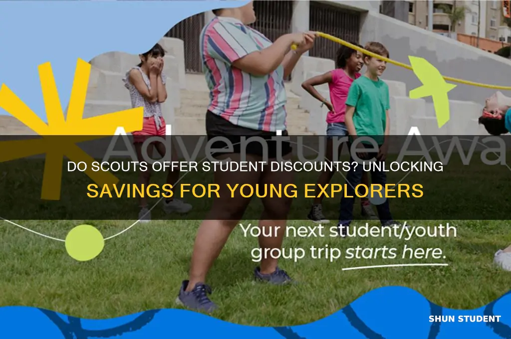 do scouts do student discount
