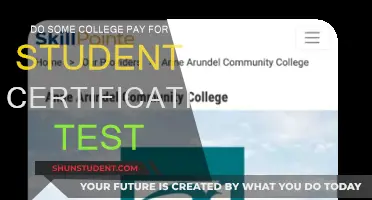 College-Sponsored Certification: Who Pays for Student Tests?