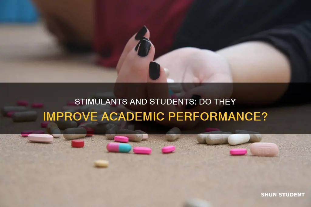 do stimulants increase academic performance in university students