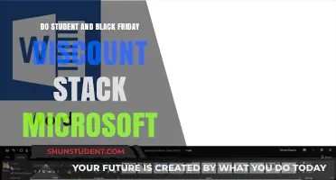 Can Students Stack Black Friday Discounts on Microsoft Products?