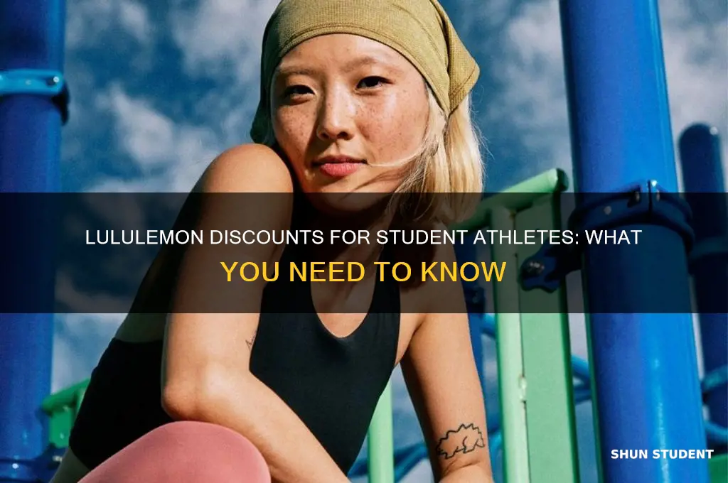 do student athletes get a discount at lululemon