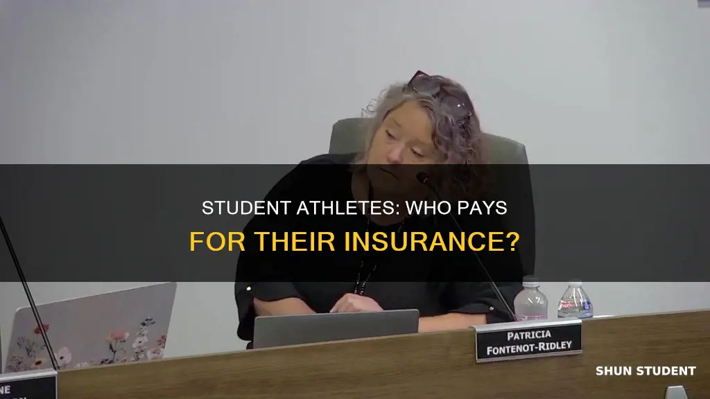 do student athletes pay there own insurance