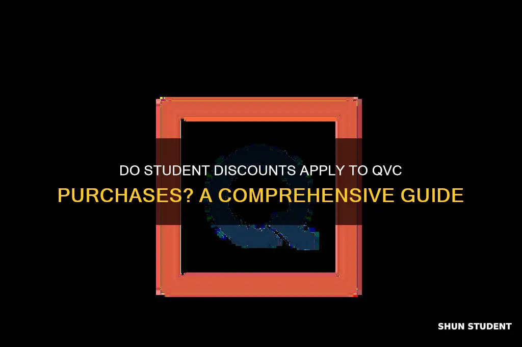 do student discounts work on qvc