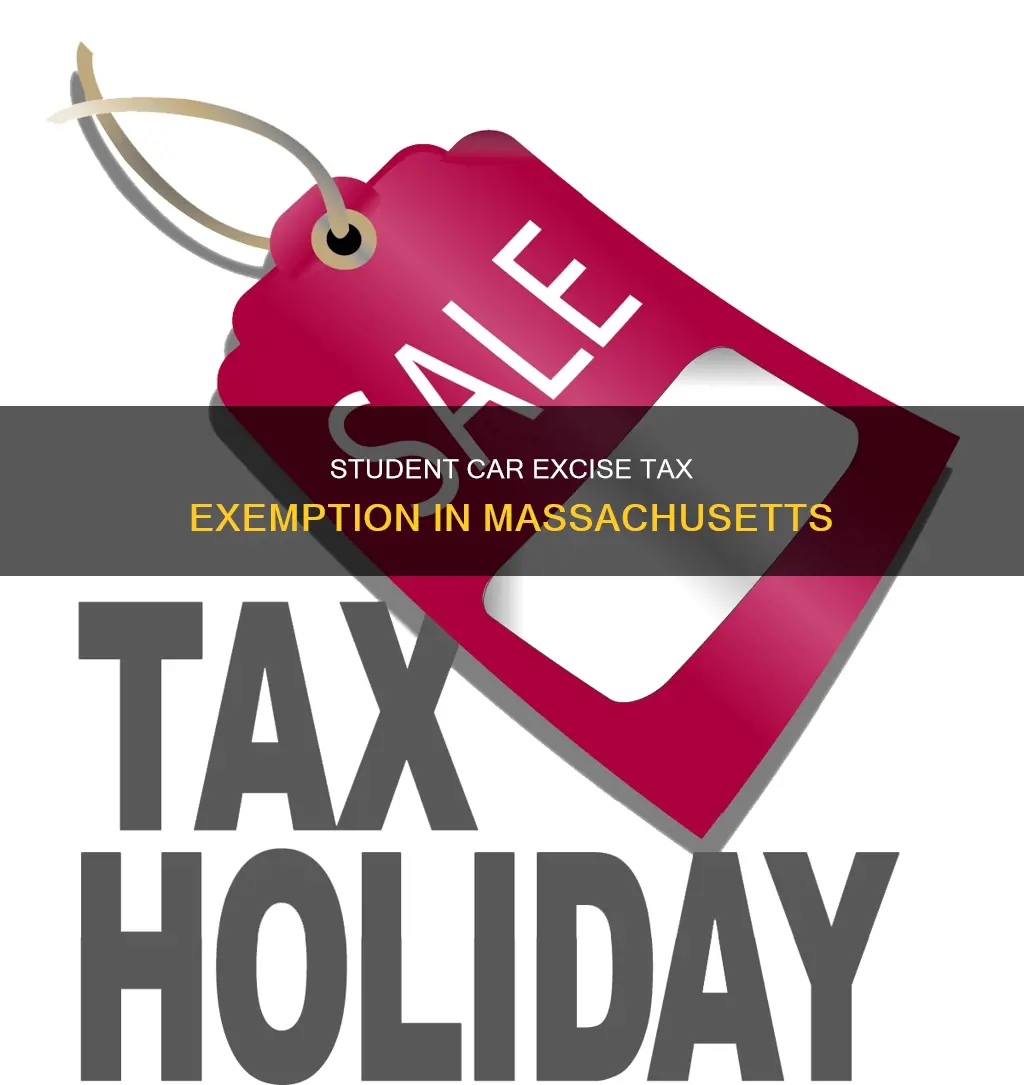 do student pay excice tax for their car in ma
