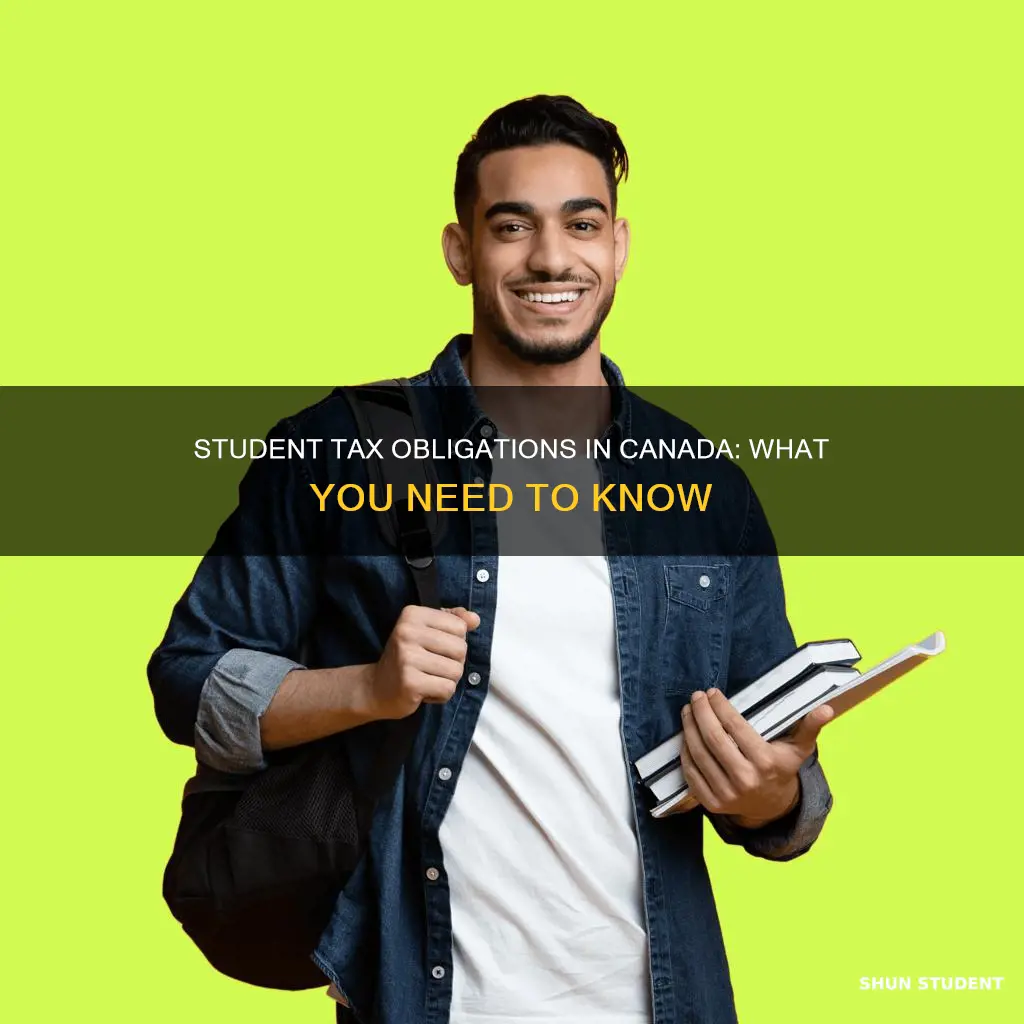 do student pay taxes in canada