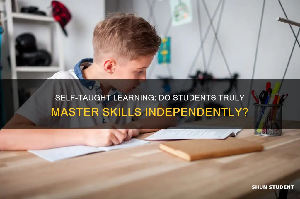 do students actually learn if they teach themselves