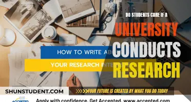Research-Intensive Universities: Do Students Really Care?