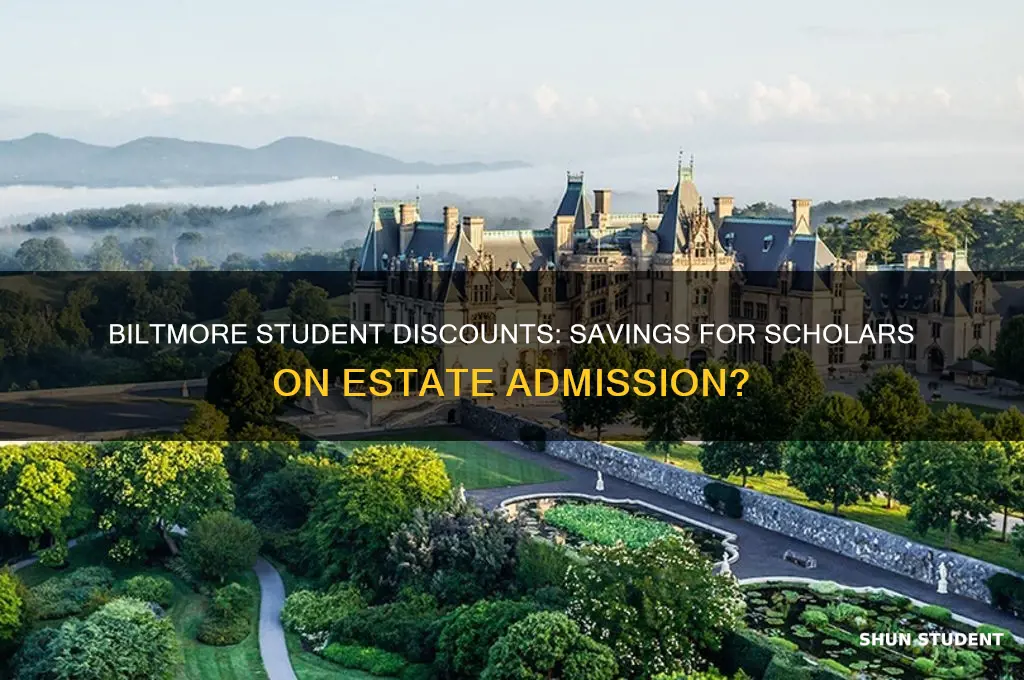 do students get a discount at the biltmore