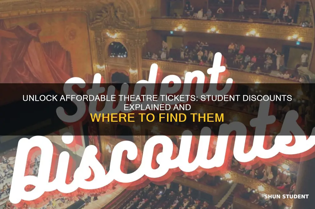 do students get a discount at theatre