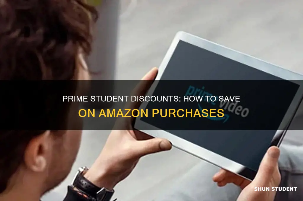 do students get a discount for purchases on prime