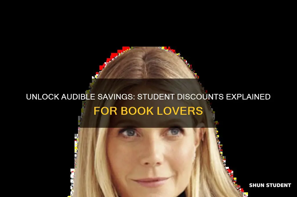 do students get a discount on audible