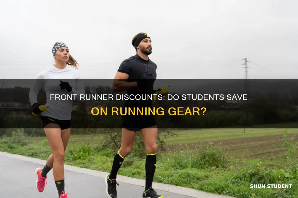 do students get a discount on the front runner