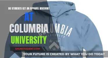 Columbia University Students: Apparel Discounts and You