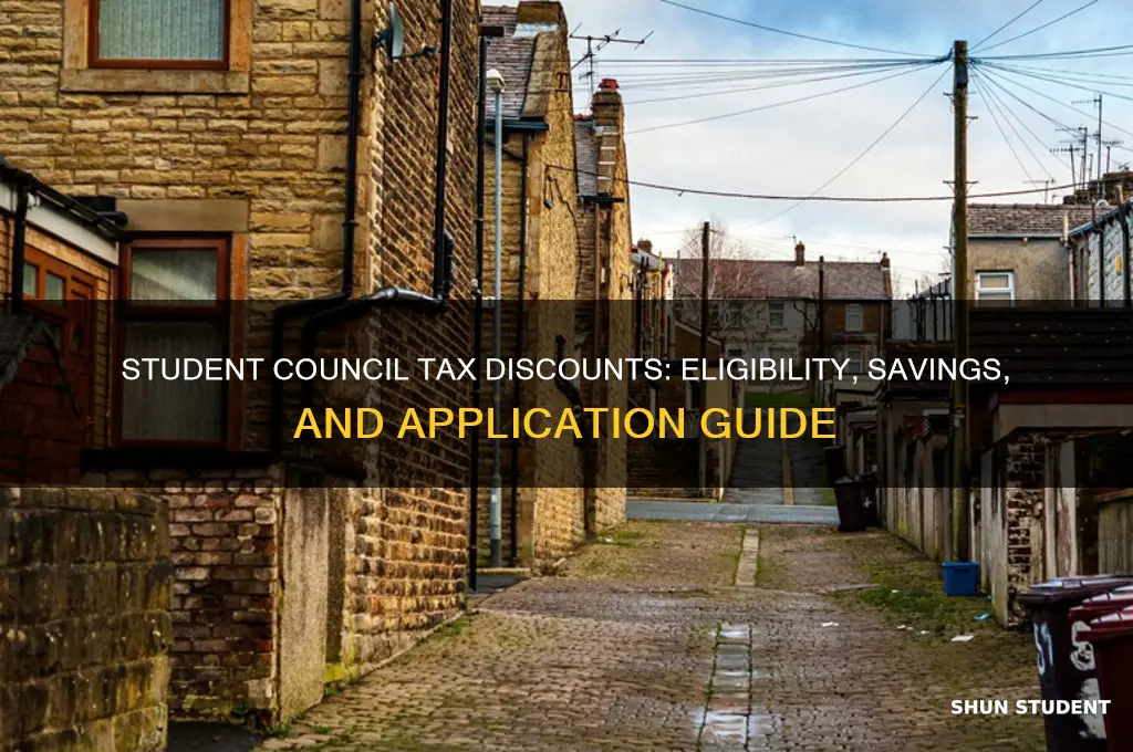 do students get discount on council tax