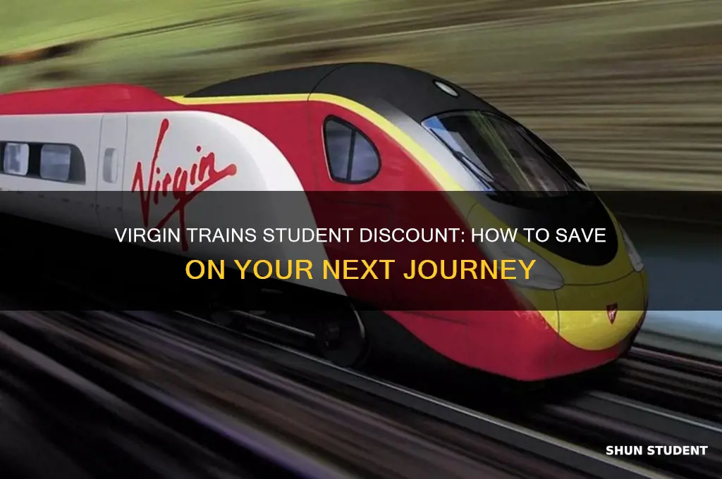 do students get discount on virgin trains