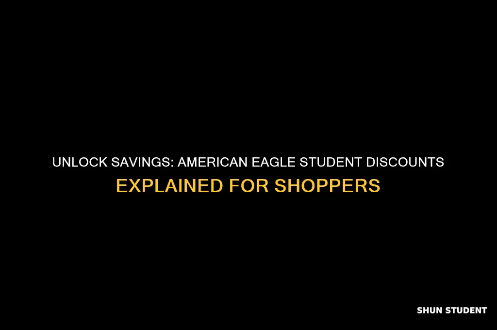 do students get discounts at american eagle