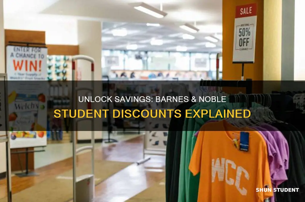 do students get discounts at barnes and noble