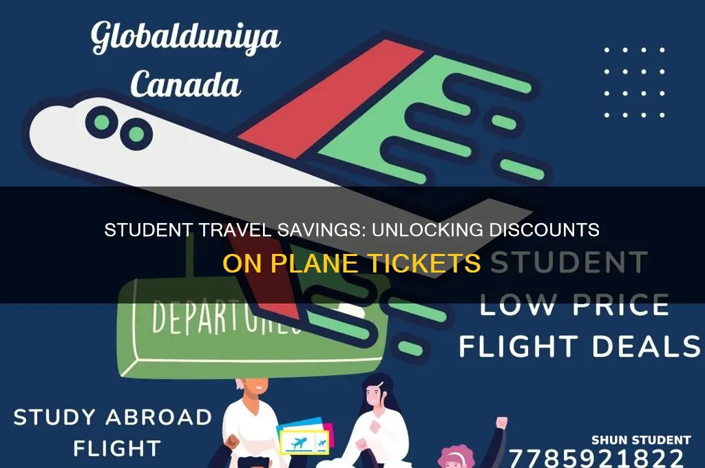 do students get discounts on plane tickets