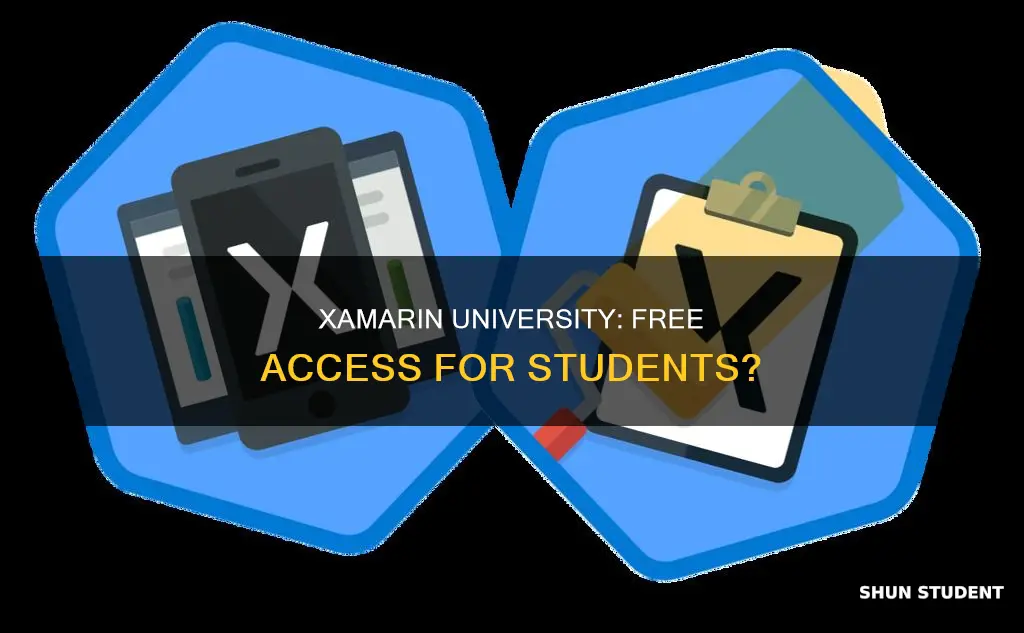 do students get free access to xamarin university