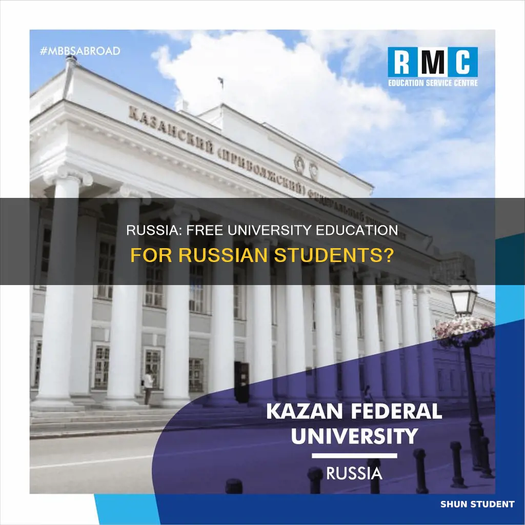 do students go to university for free in russia