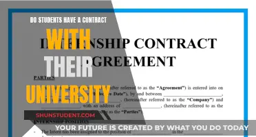 University Contracts: Student Rights and Responsibilities