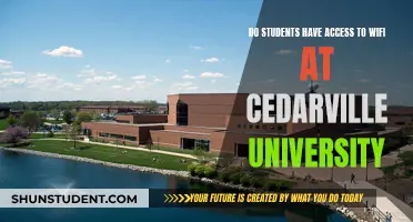 Wifi Access for Students at Cedarville University