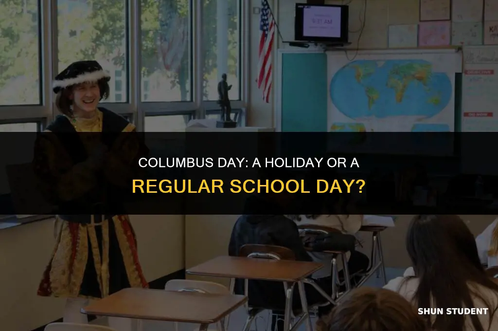 do students have school on columbus day