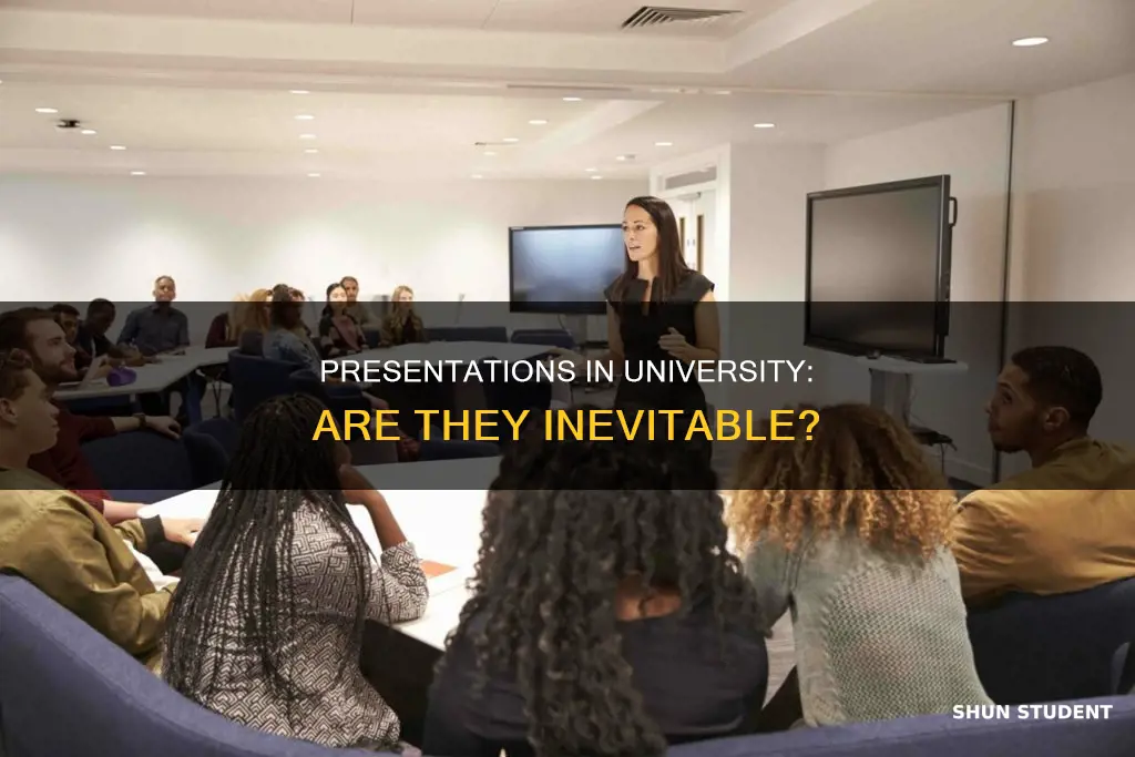 do students have to do presentations in university