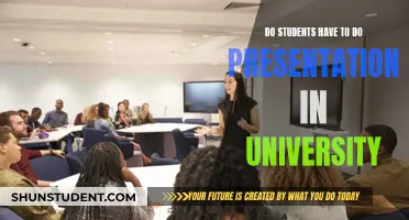 University Presentations: A Necessary Evil?