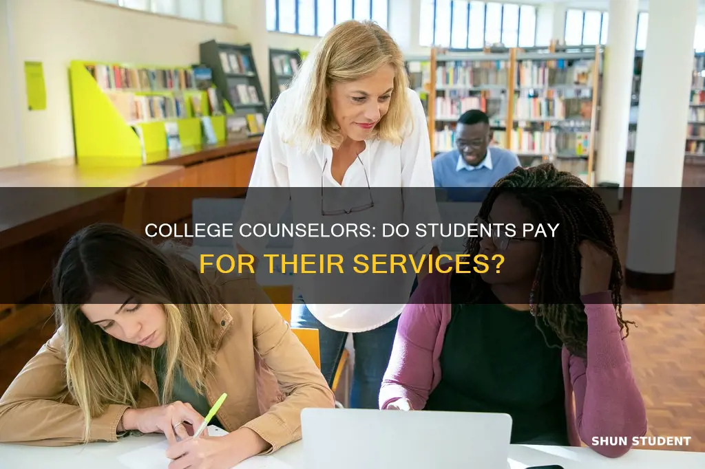 do students have to pay college counselors