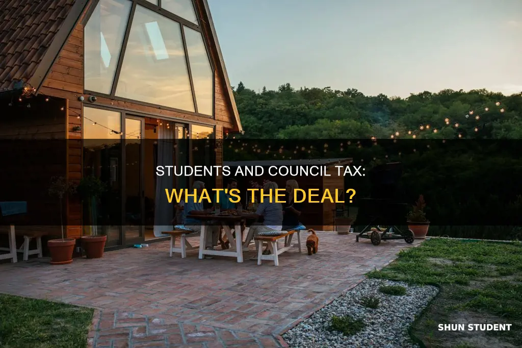do students have to pay council tax during summer