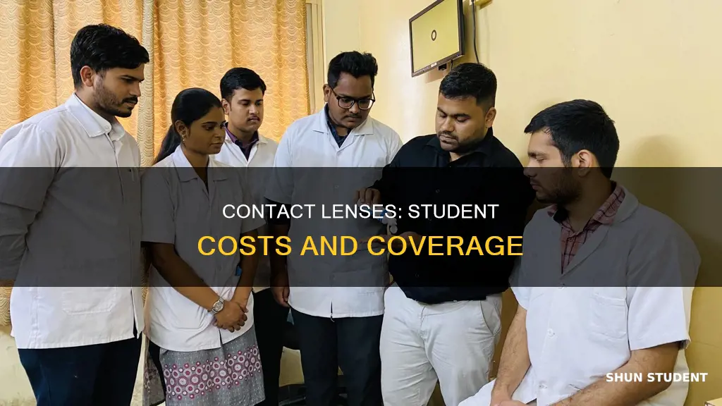 do students have to pay for contact lenses