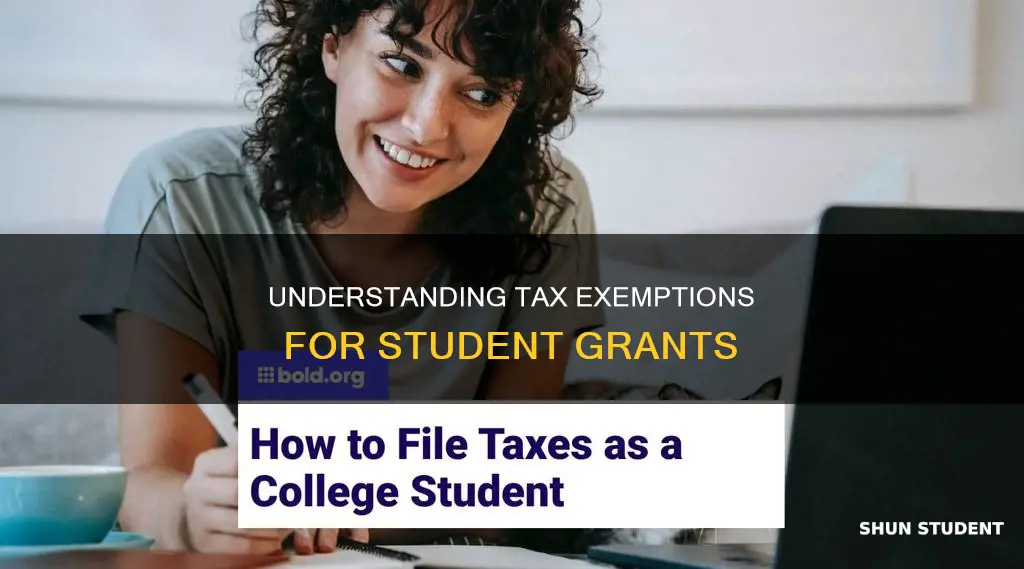 do students have to pay taxes on grants