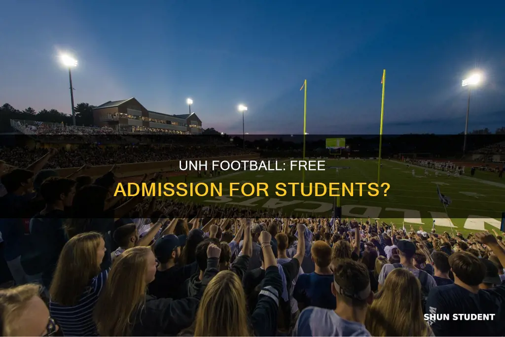 do students have to pay to watch unh football games