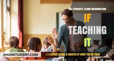 Teaching as Learning: Do Students Retain Information by Instructing Others?