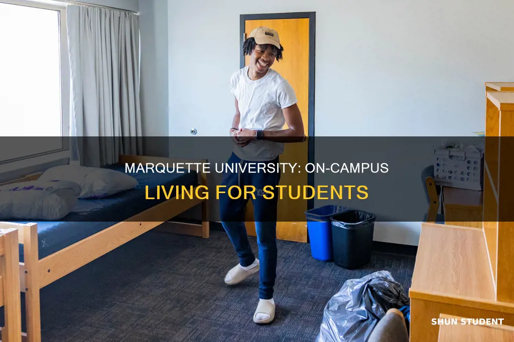 do students live on campus at marquette university