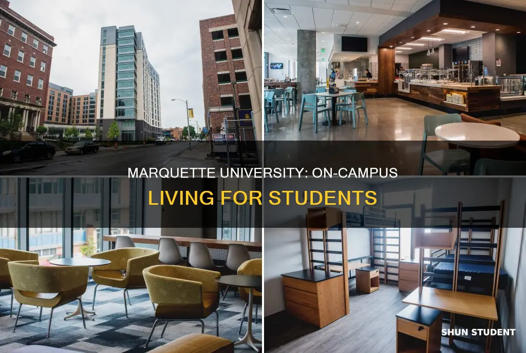 do students live on campus at marquette university