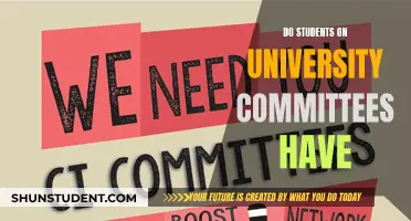 University Committees: Student Representation and Its Benefits