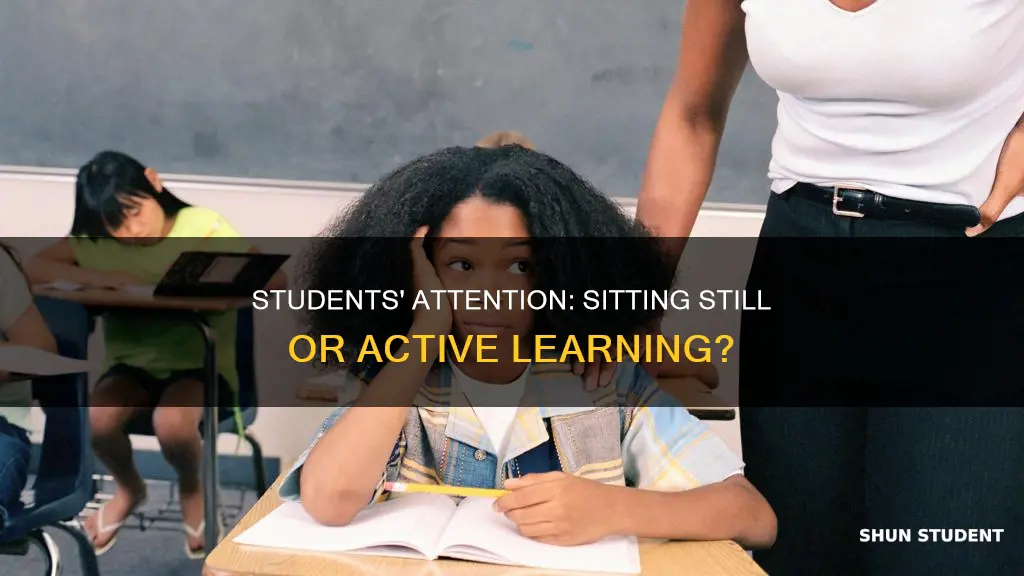 do students pay attention less when jusst sitting